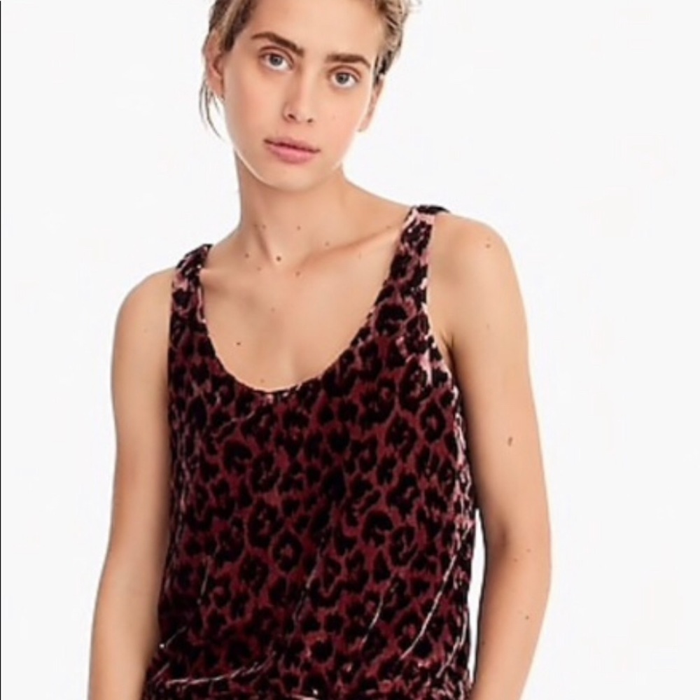 NWT J. Crew Always leopard Print blouse